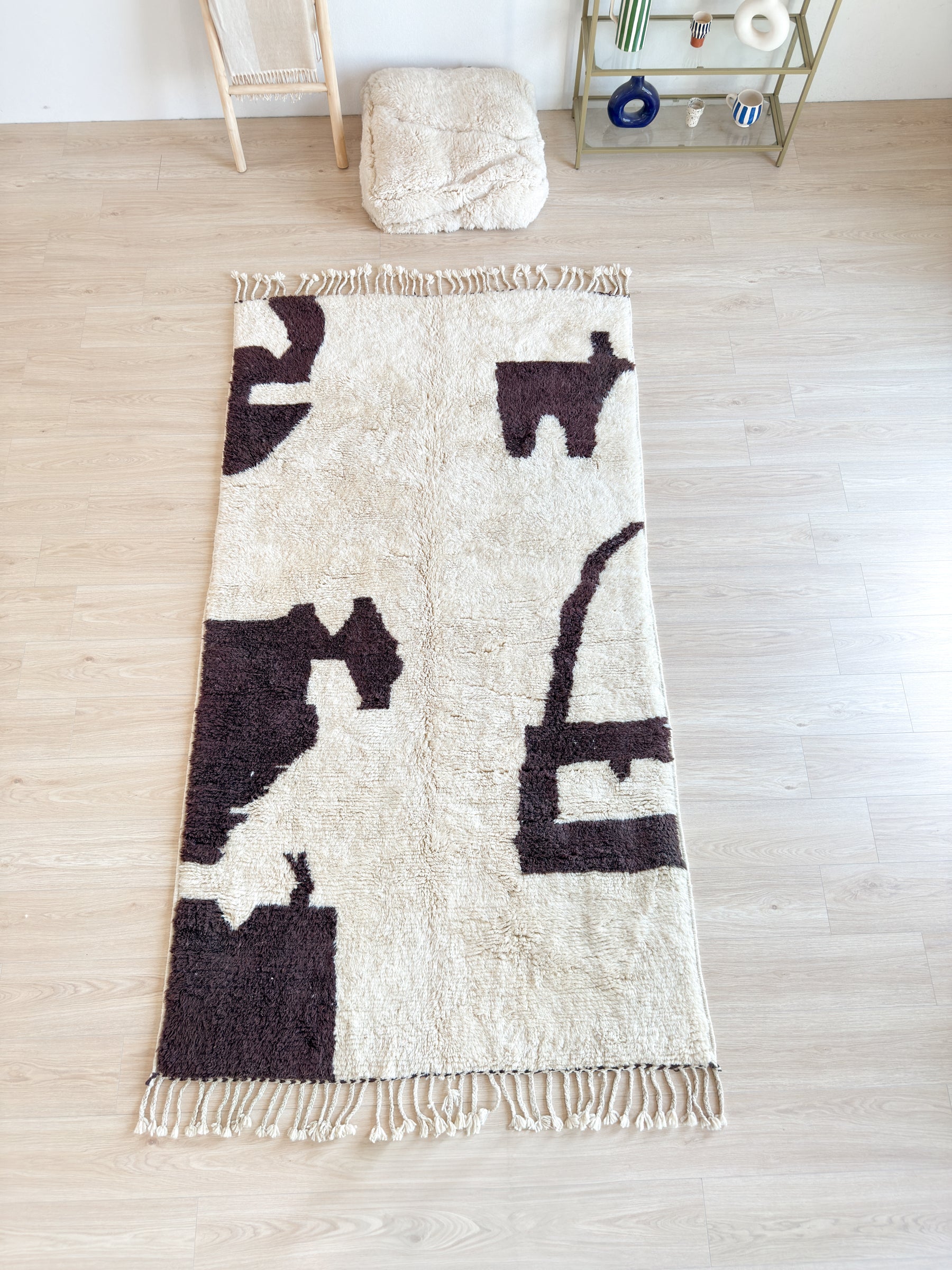 Tapis berbère coloré 147 x 289 cm - n°2656