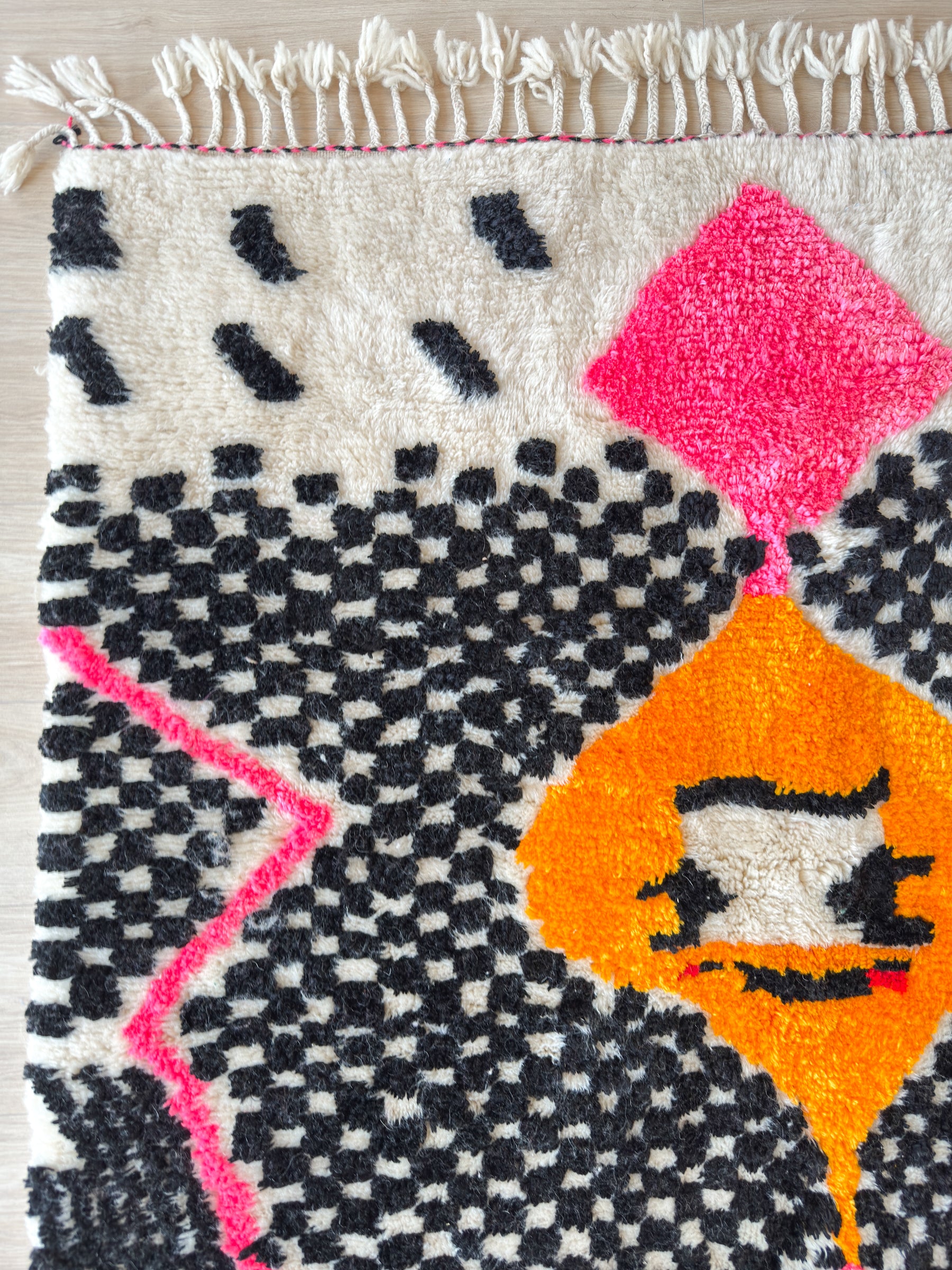 Tapis berbère coloré 147 x 287 cm - n°2640