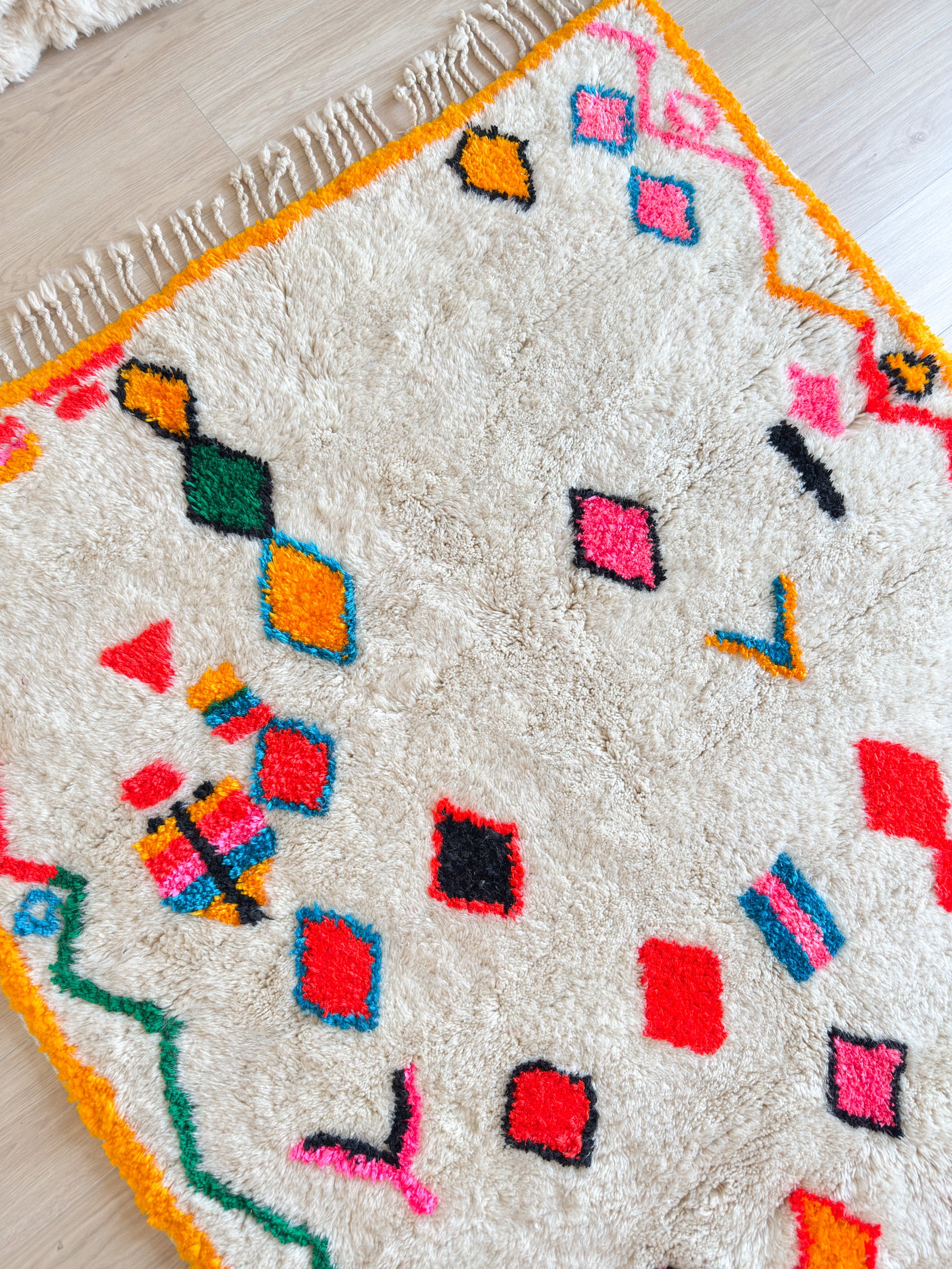Tapis berbère coloré 157 x 234 cm - n°2644