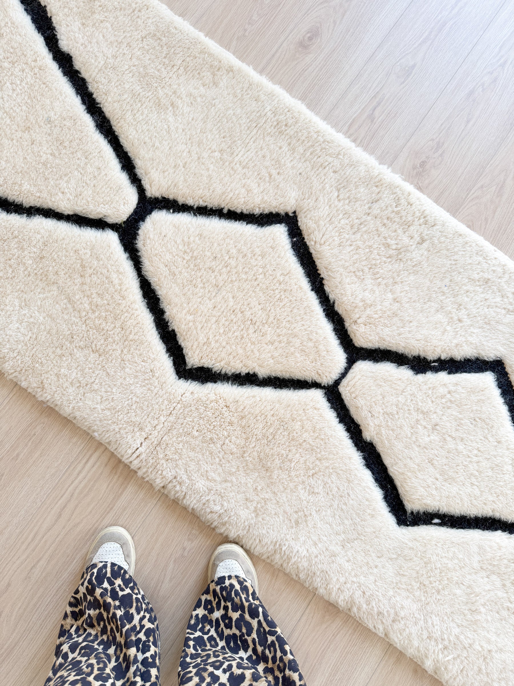 Beni Ouarain Runner Rug 88 x 275 cm - No. 2343