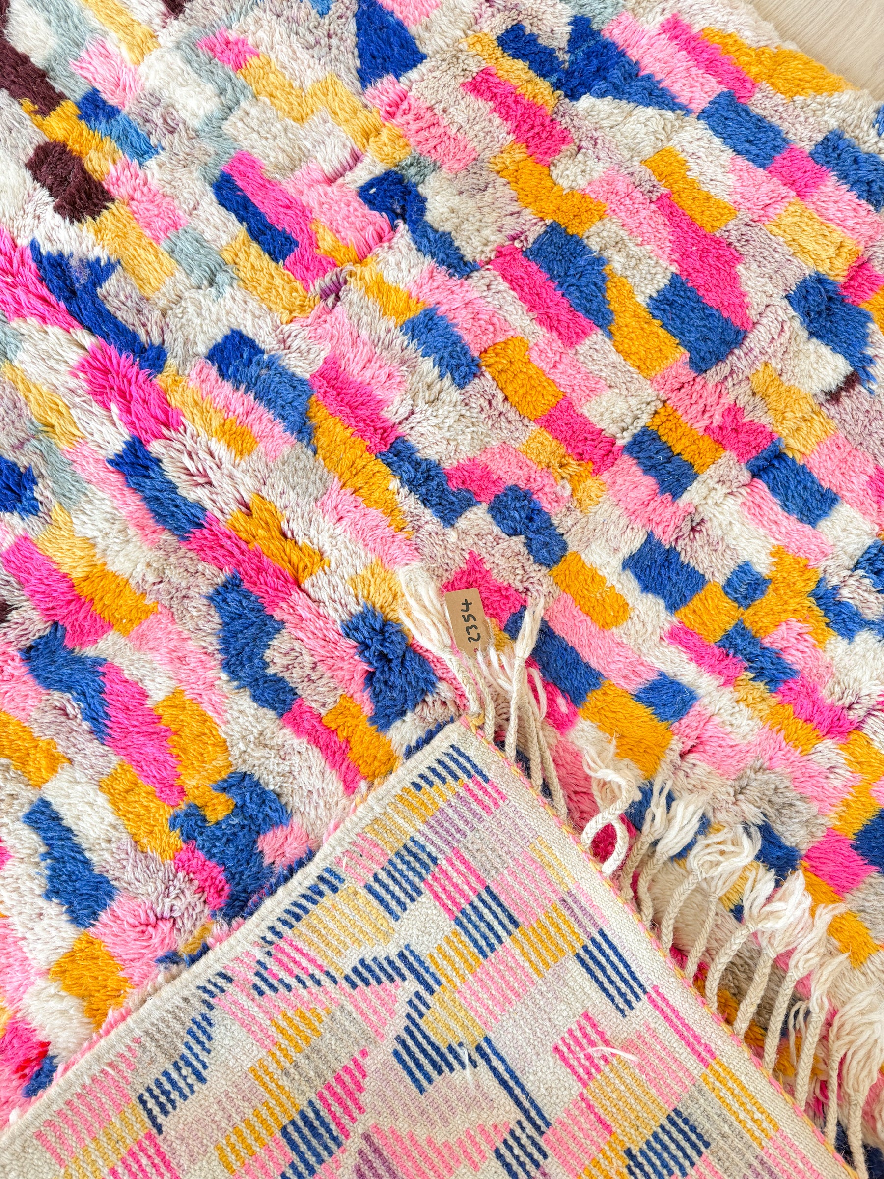 Colorful Berber rug 149 x 286 cm - No. 2354