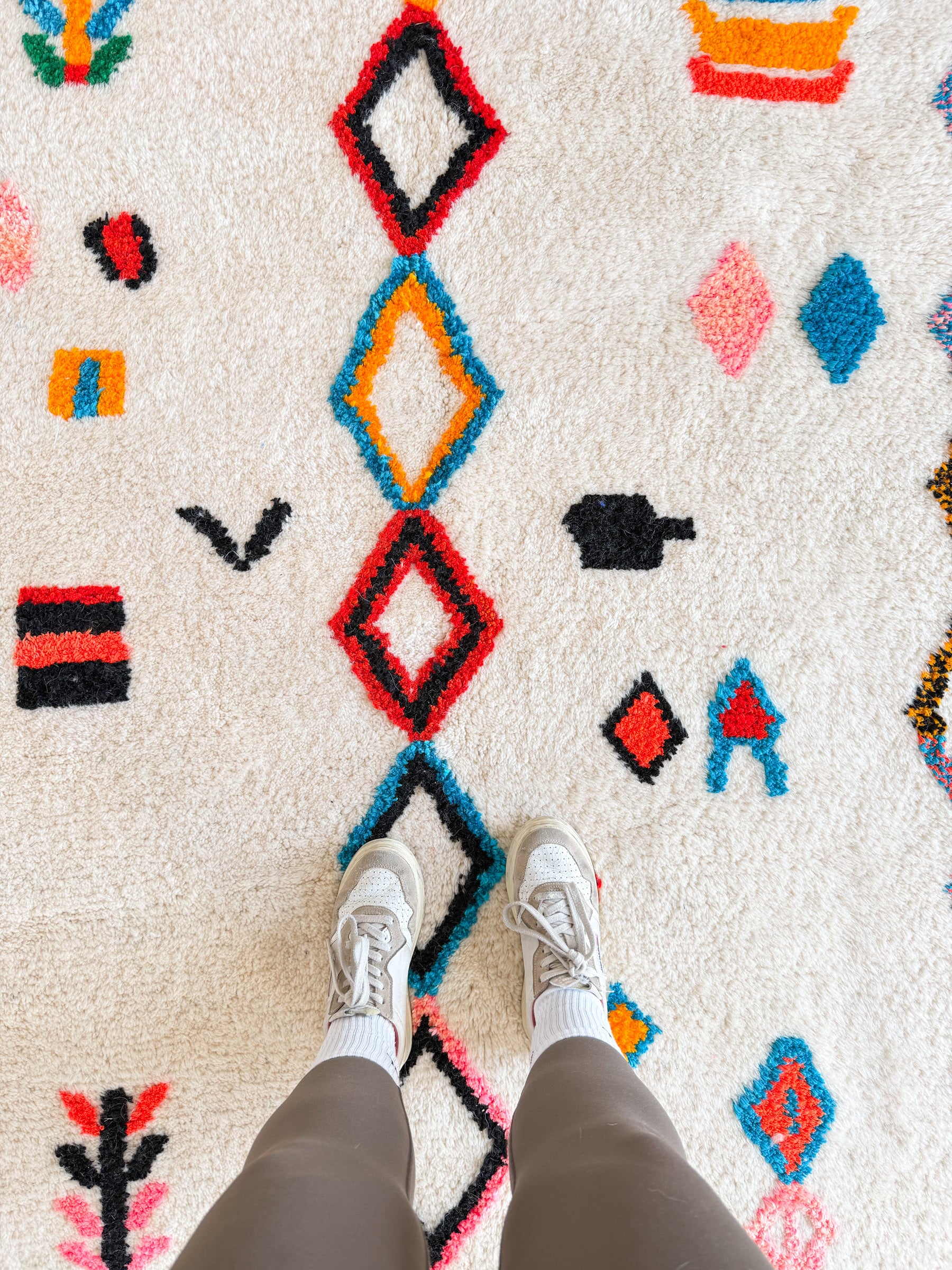 Colorful Berber rug 148 x 270 cm - No. 2382