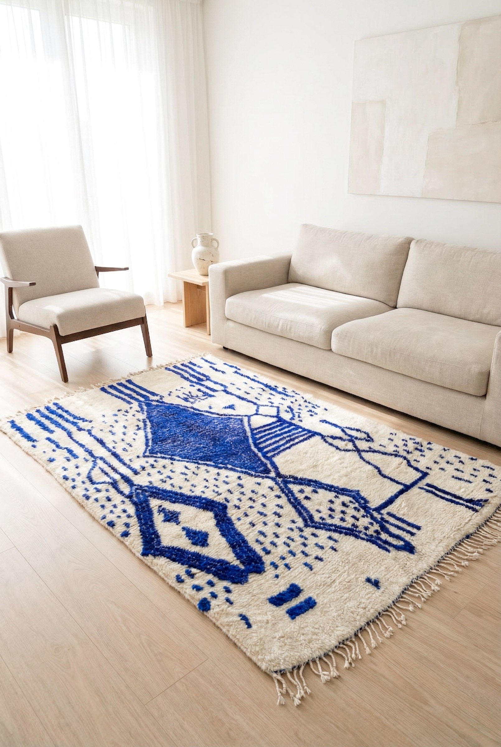 Colorful Berber rug 149 x 235 cm - n°2291