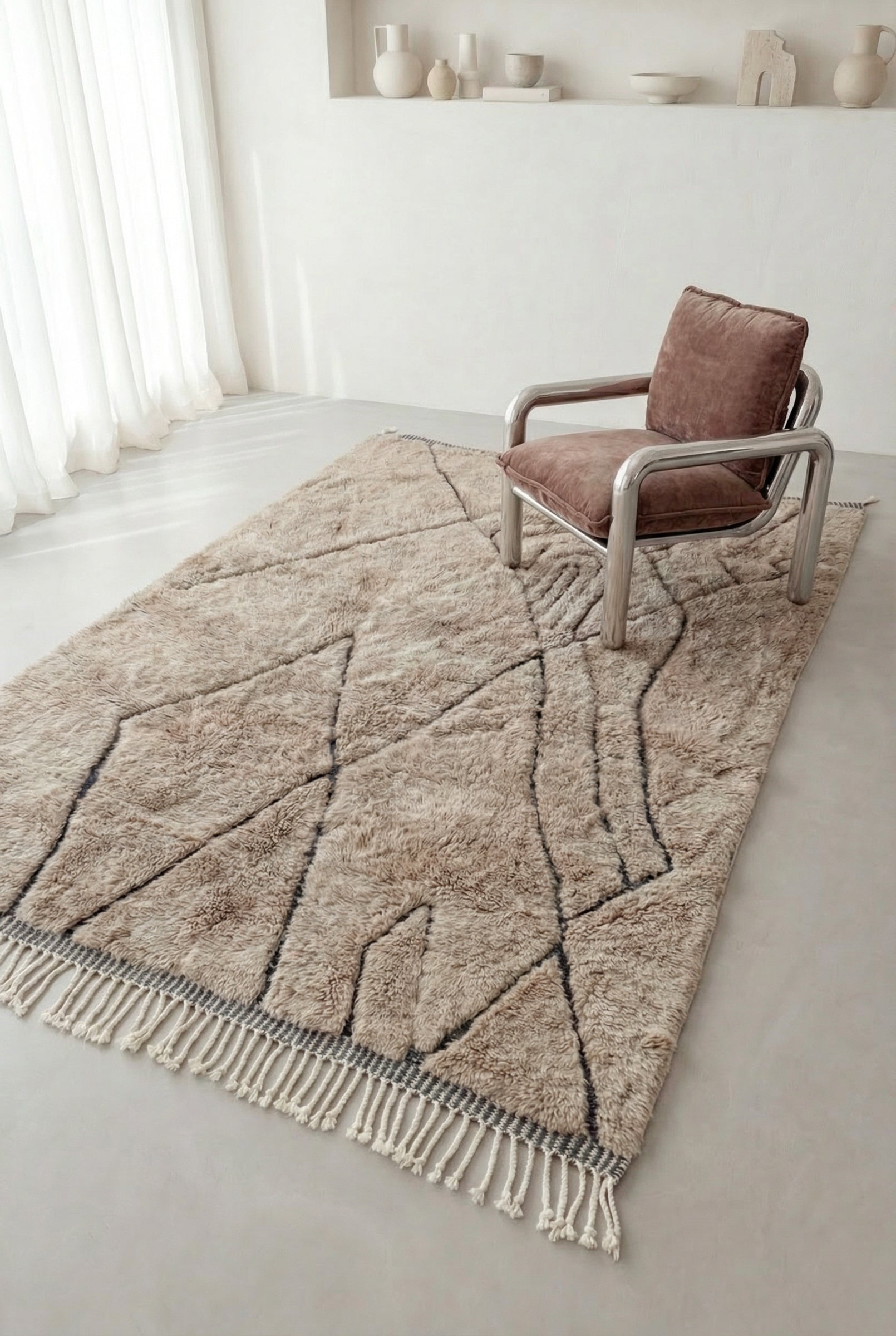 Tapis berbère M'rirt - n°2412