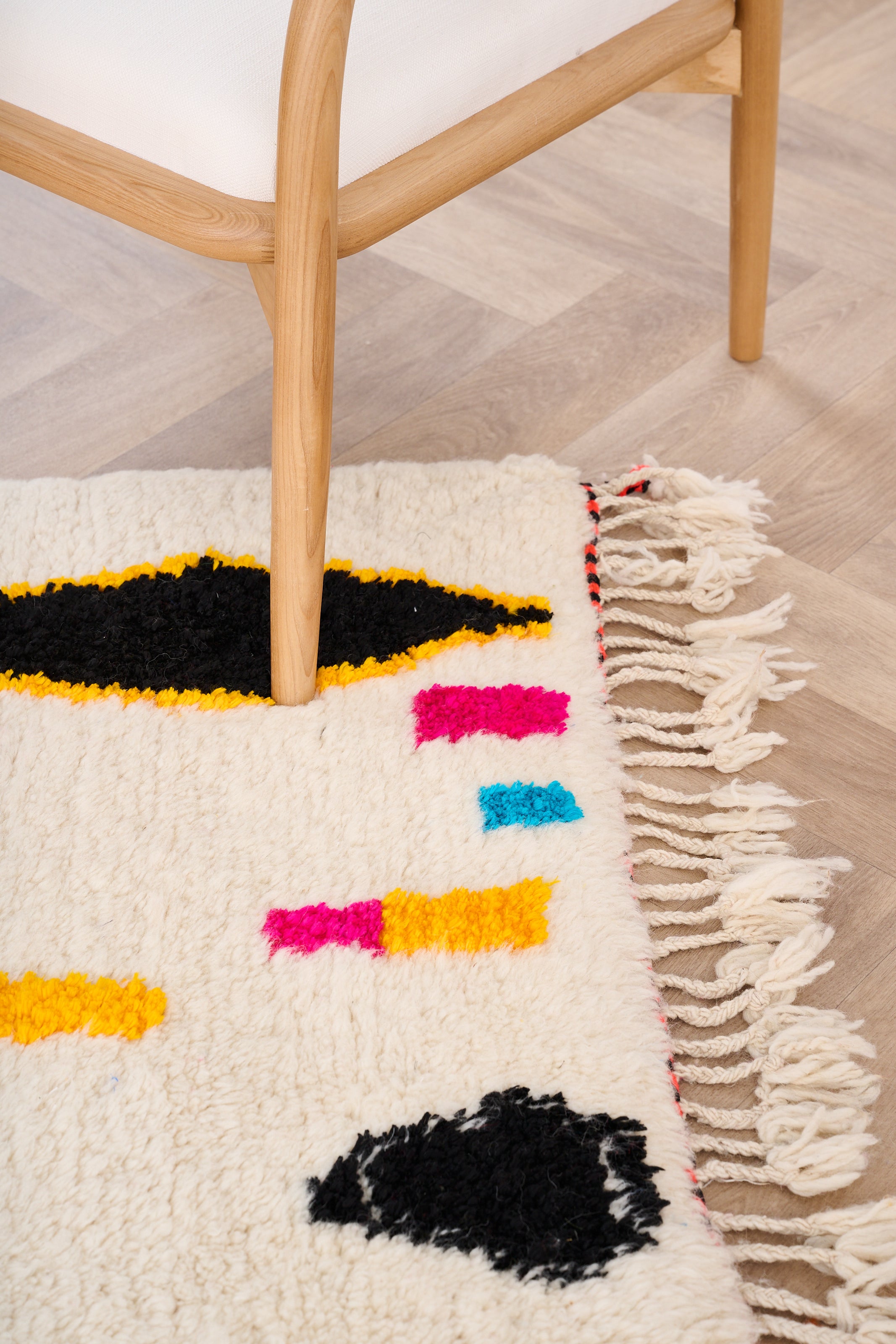 Colorful runner rug 80 x 286 cm - n°1448