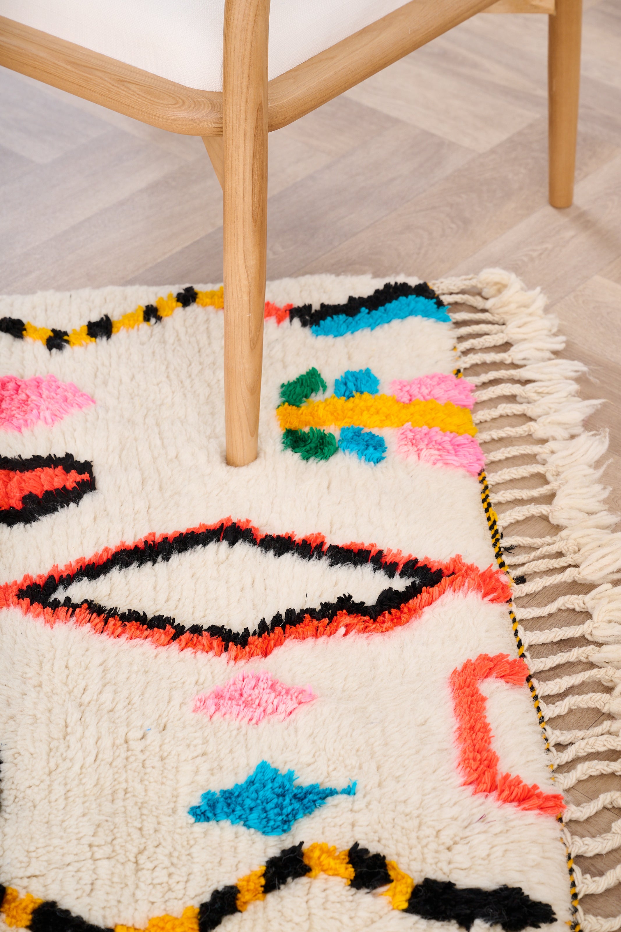 Colorful runner rug 81 x 248 cm - n°1481