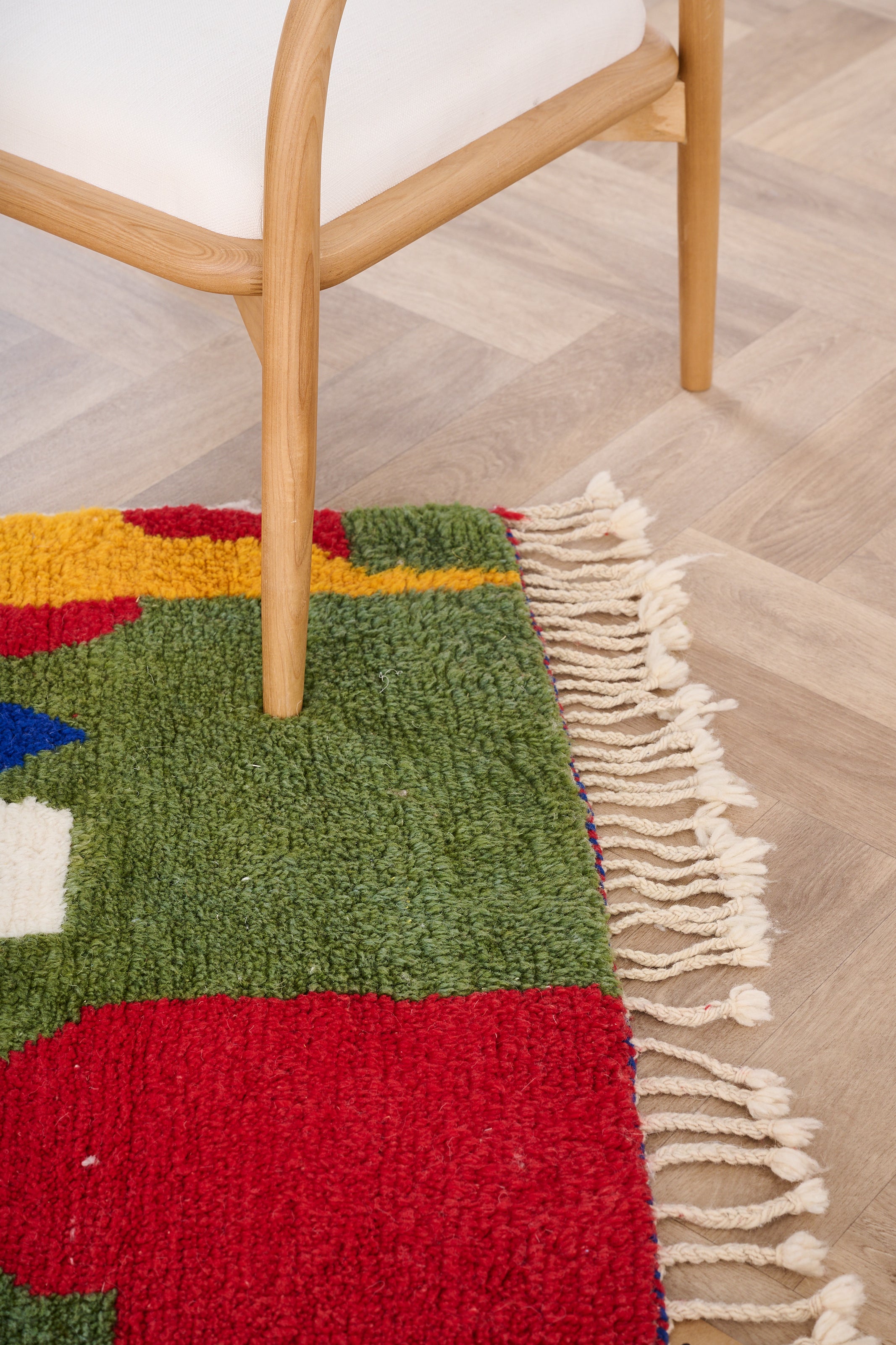 Colorful runner rug 87 x 278 cm - n°1513