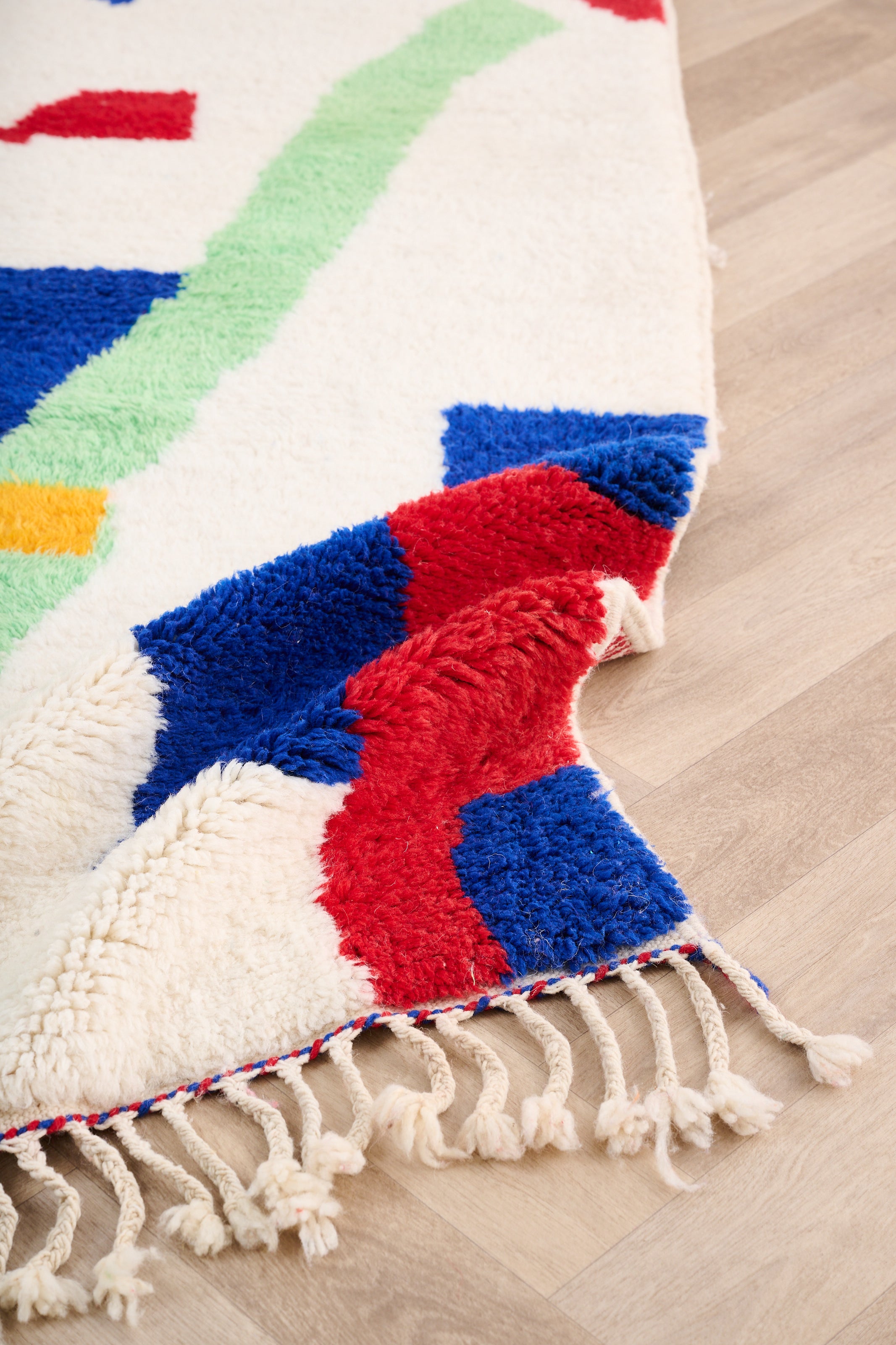 Colorful runner rug 87 x 278 cm - n°1513