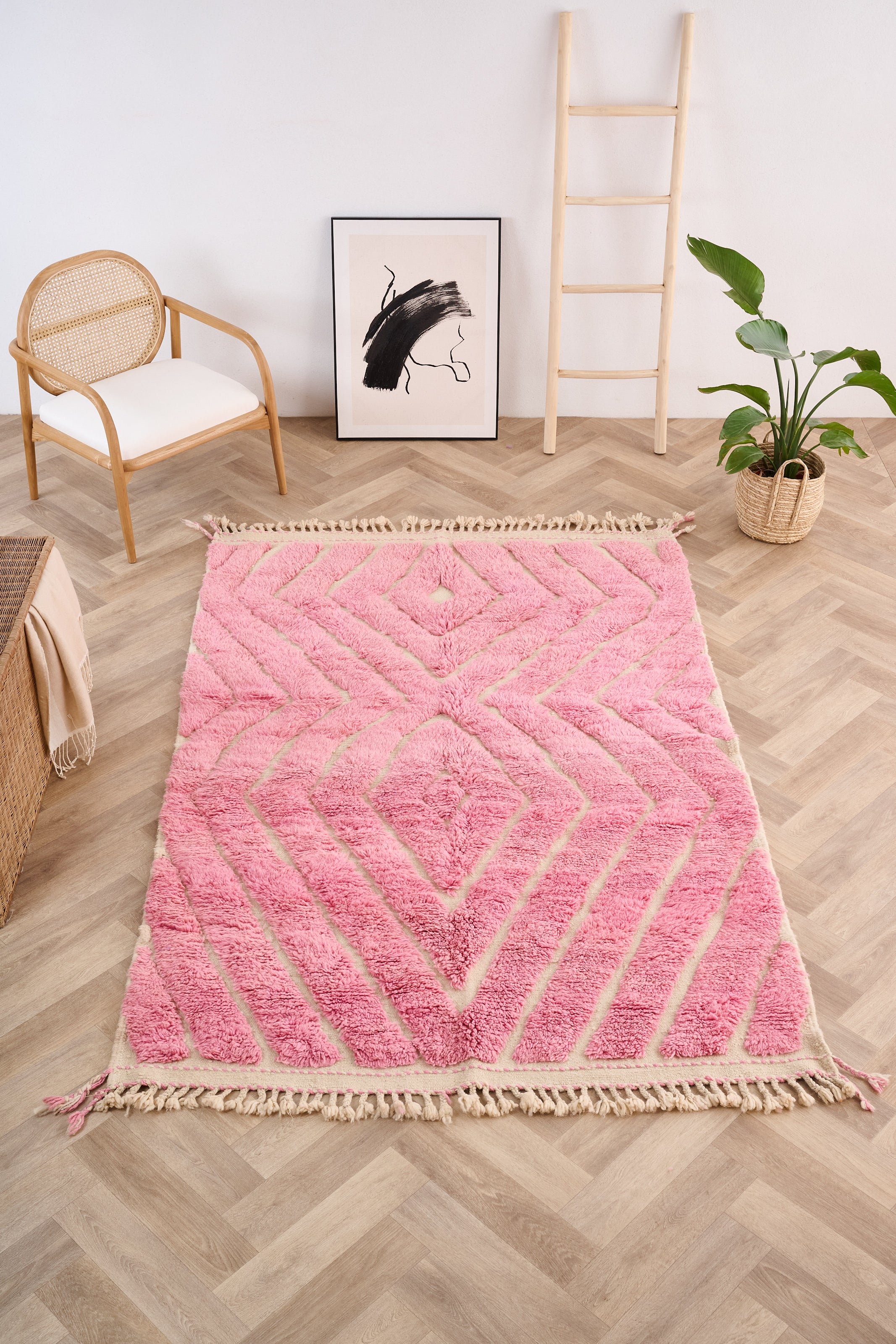 Colorful Beni Ouarain rug 156 x 242 cm - n°1531