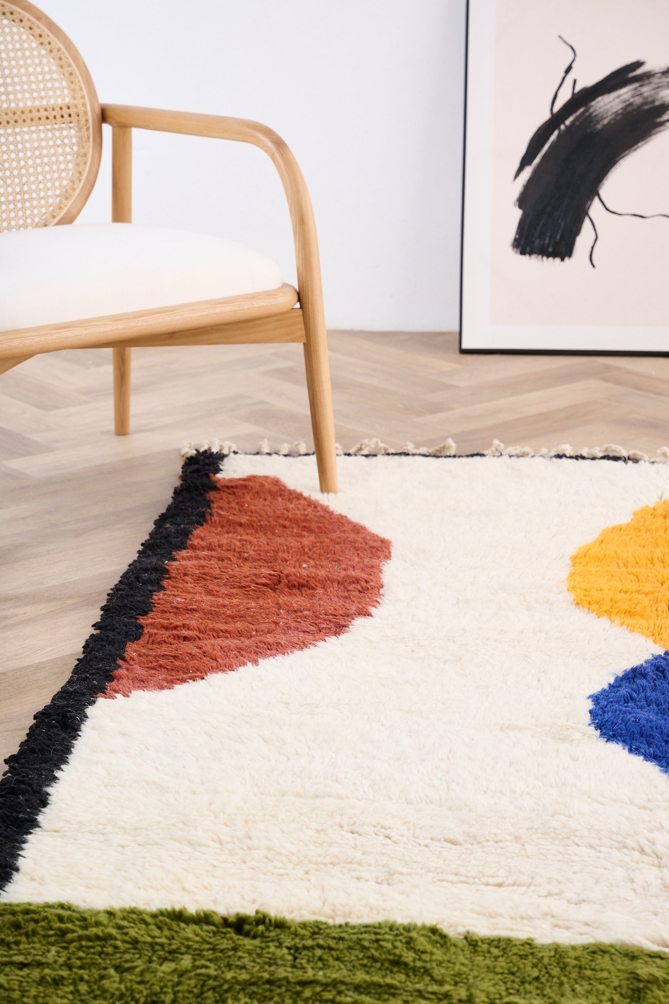 Colorful Berber rug 153 x 260 cm - n°1552