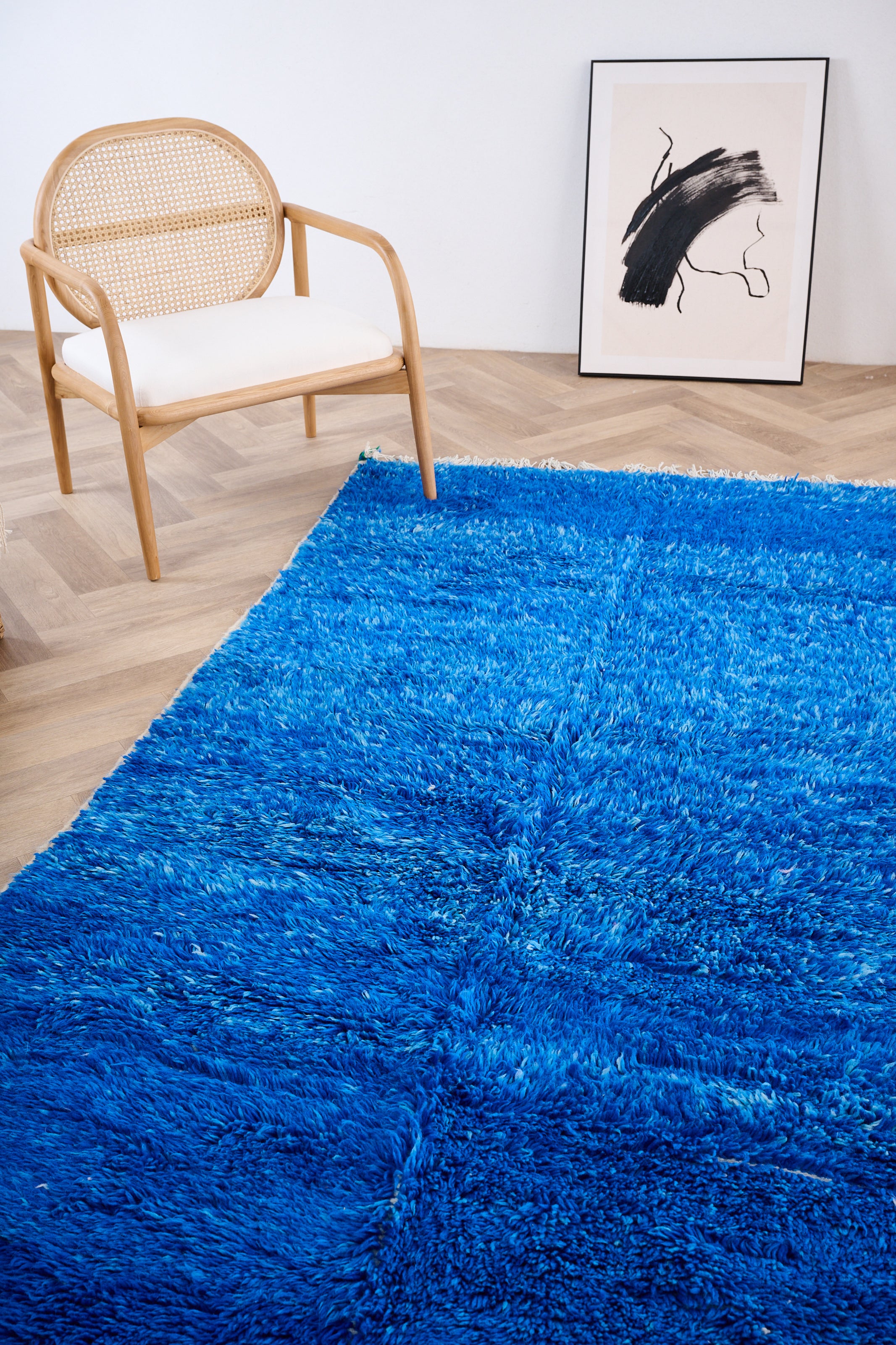 Tapis berbère coloré 137 x 263 cm - n°1649