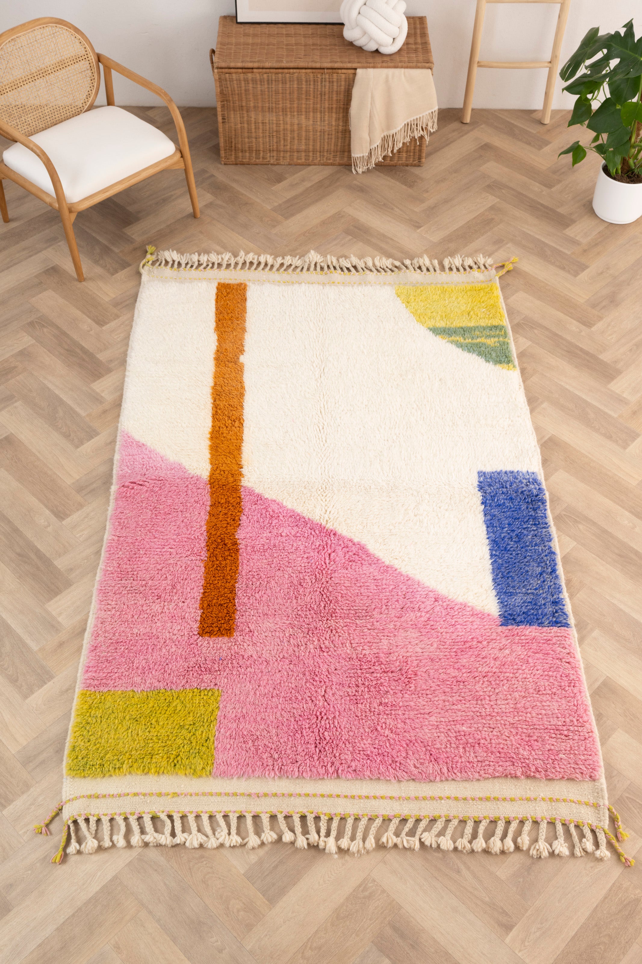 Tapis berbère coloré 152 x 250 cm - n°1561