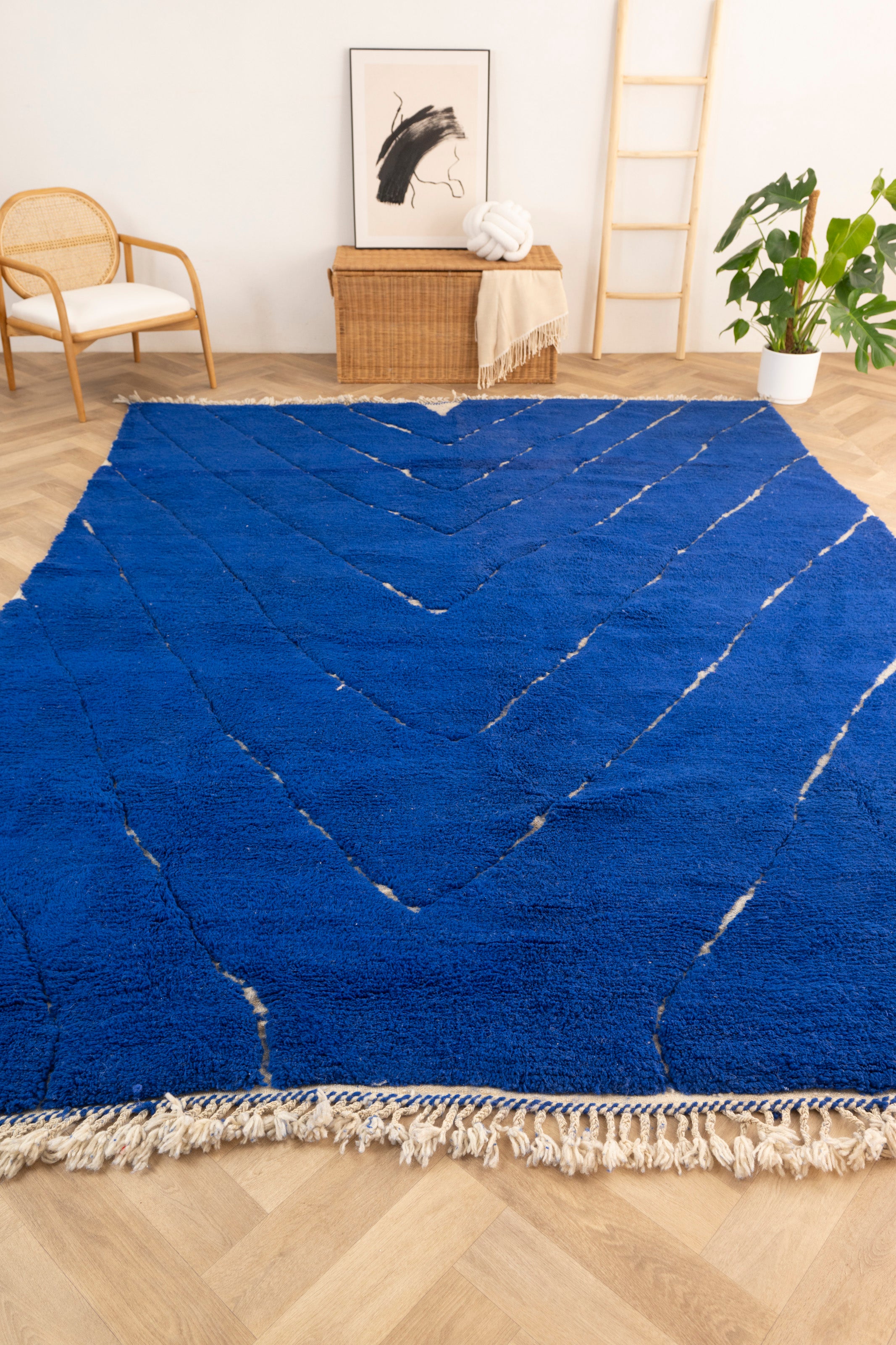 Colorful Beni Ouarain rug 264 x 364 cm - n°1616