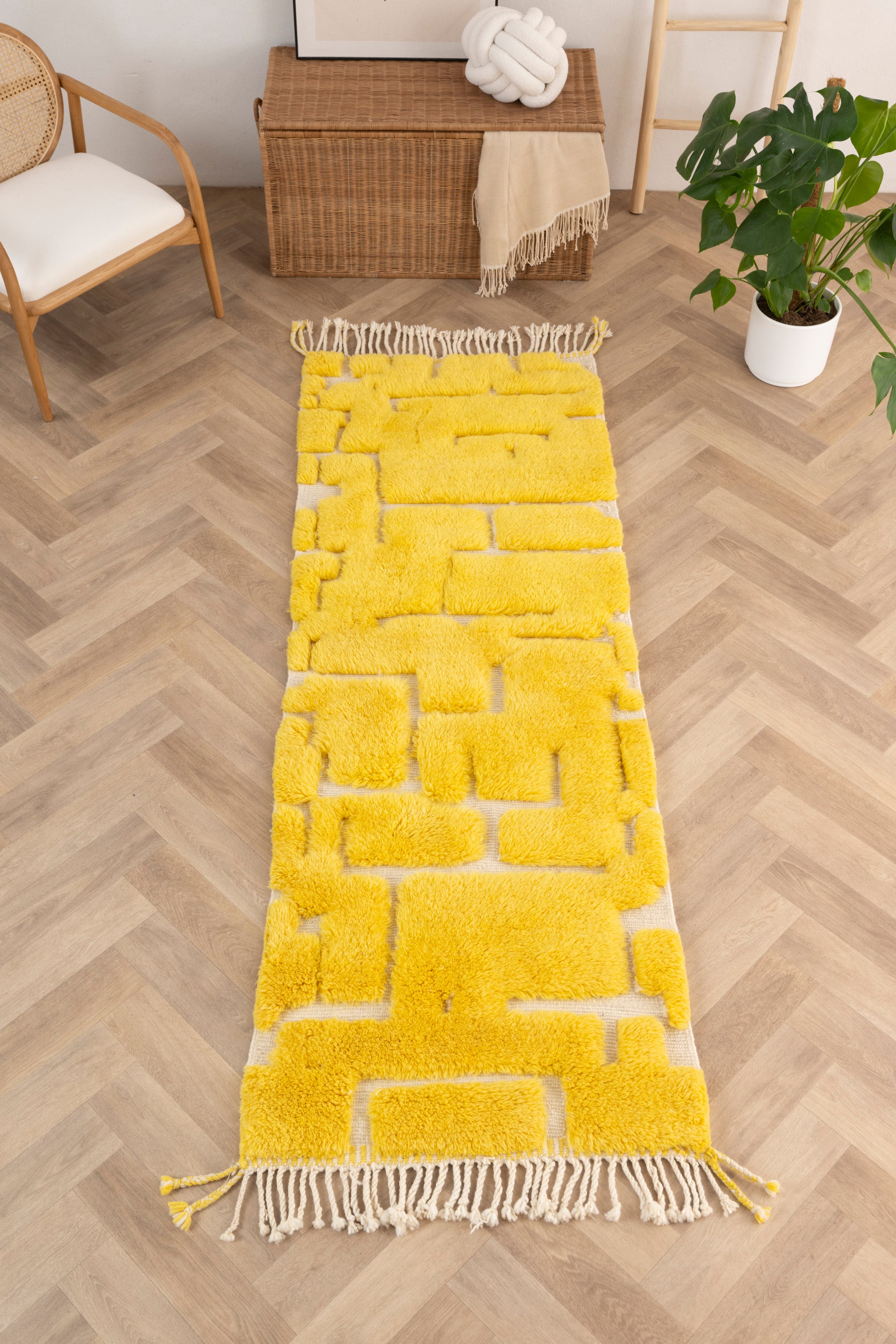 Tapis M'rirt de couloir 82 x 263 cm - n°1635