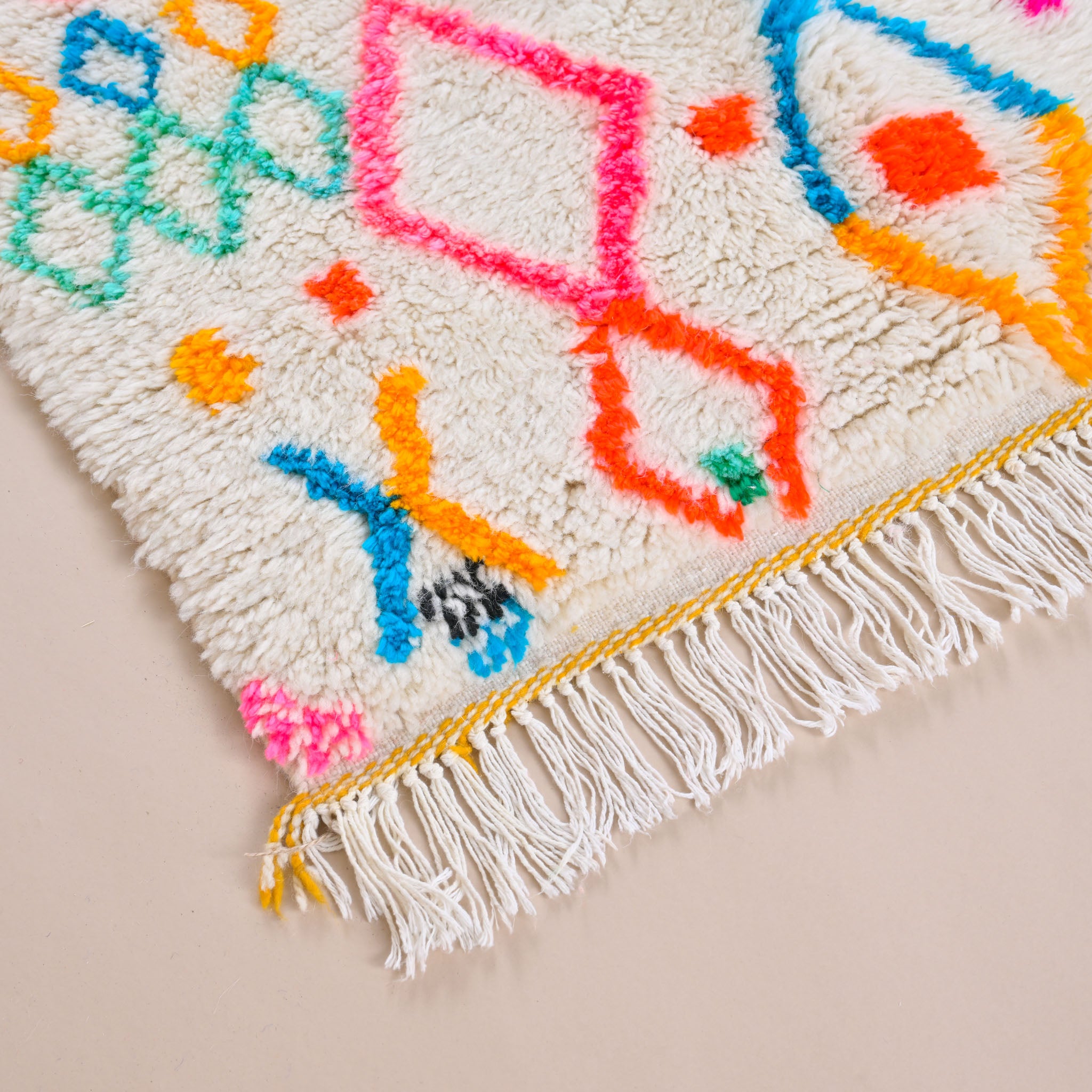 Colorful Berber rug 94 x 160 cm - n°1518