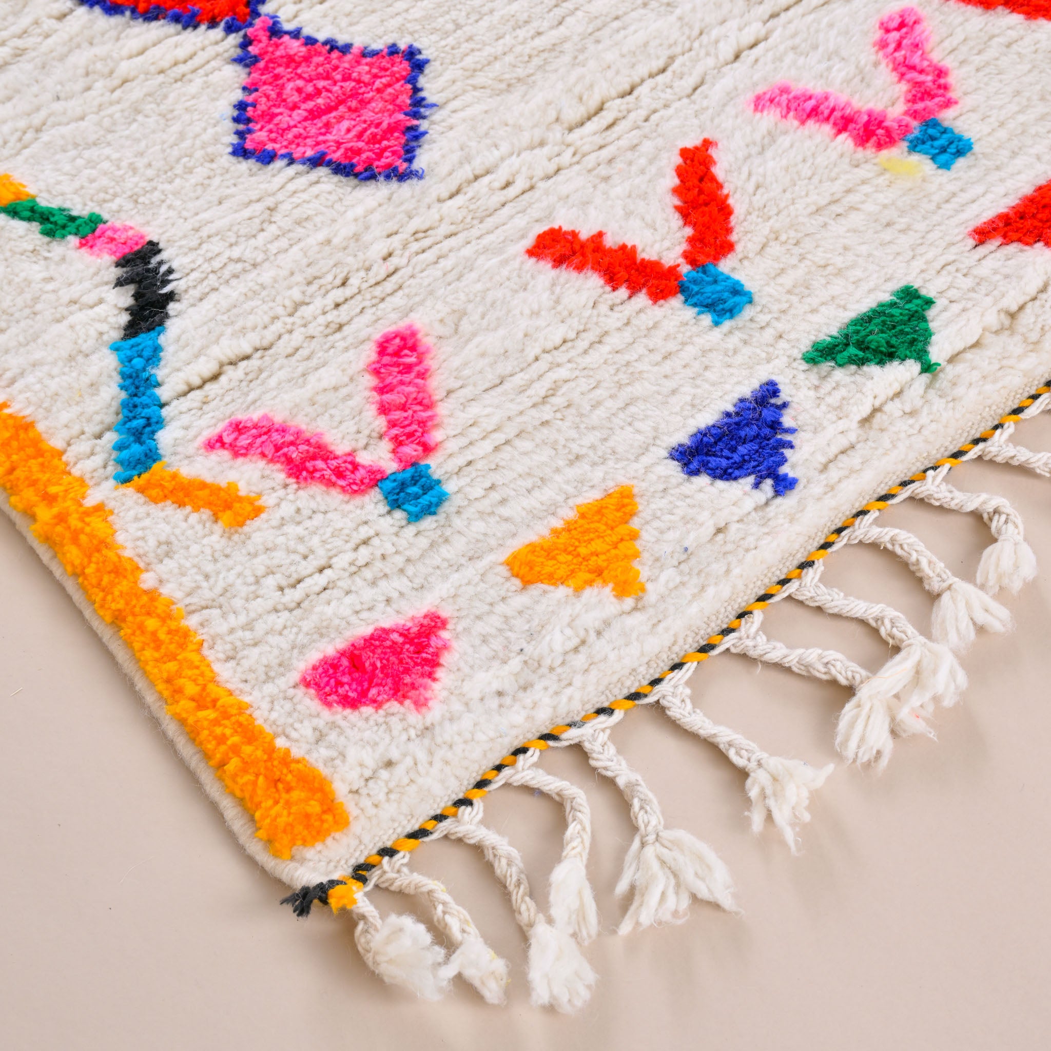 Colorful Berber rug 100 x 168 cm - n°1798