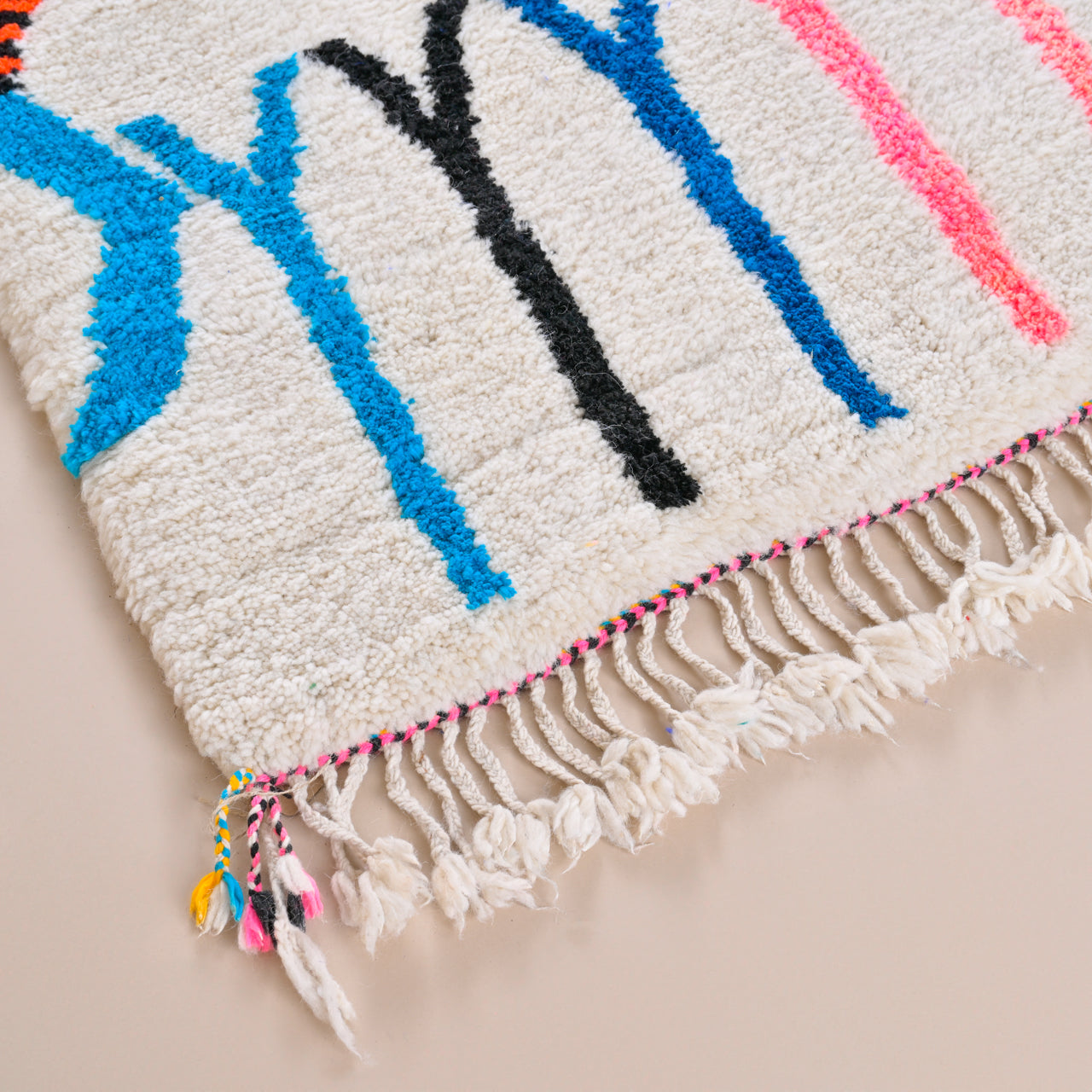 Colorful Berber hallway rug 84 x 250 cm - n°1868