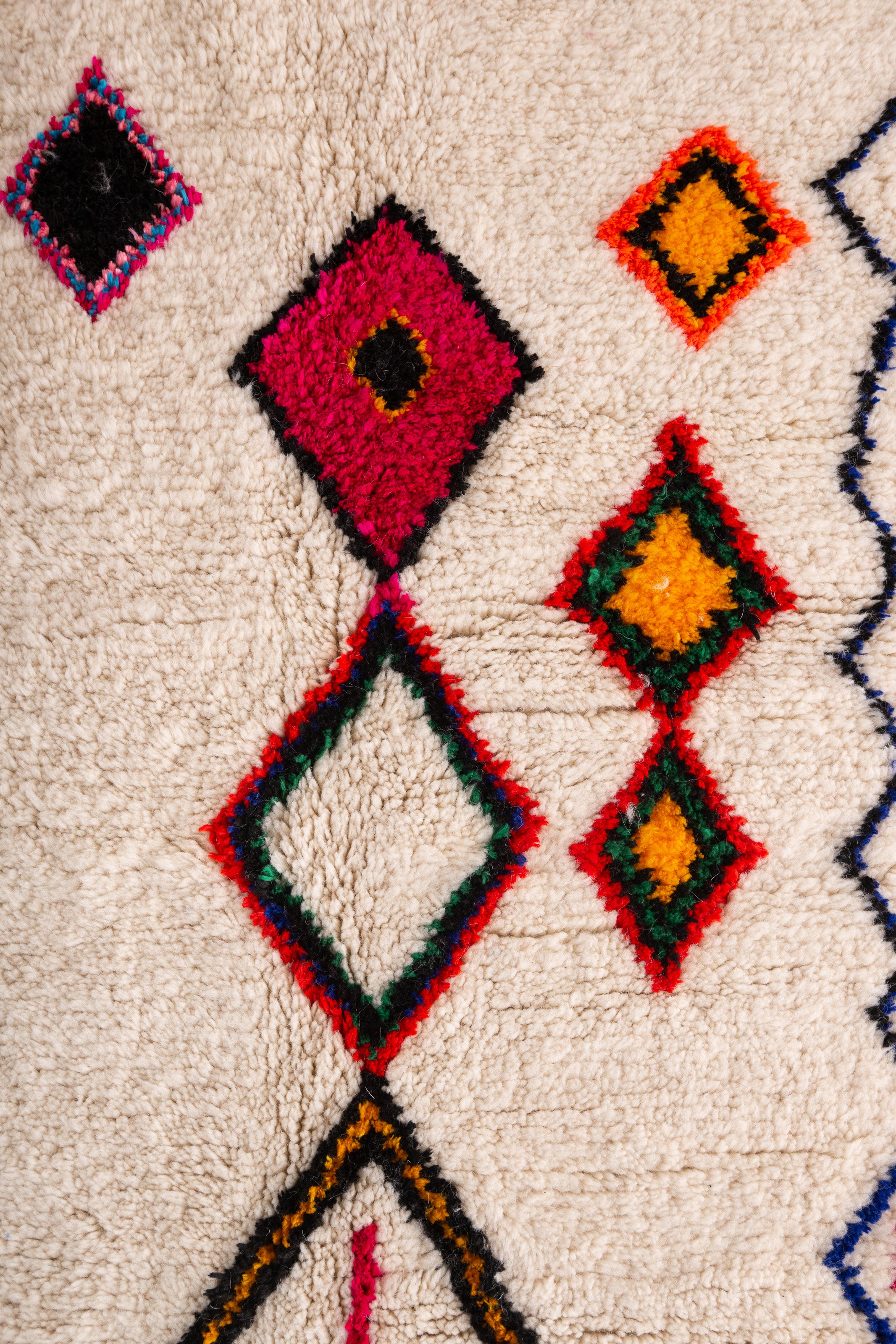 Colorful Berber rug 156 x 213 cm - n°1664