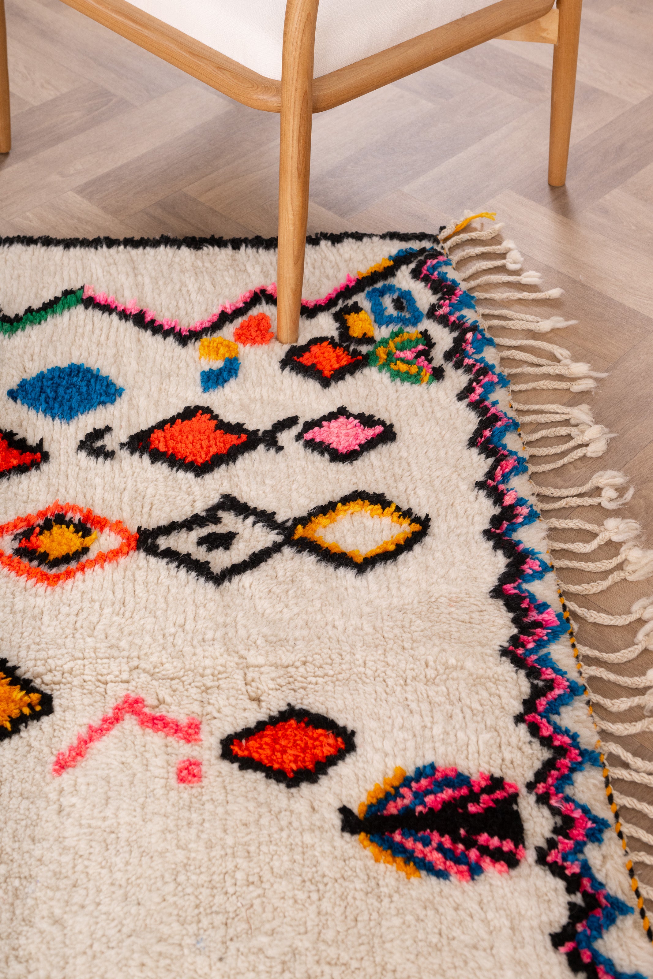 Colorful Berber rug 150 x 225 cm - n°1721