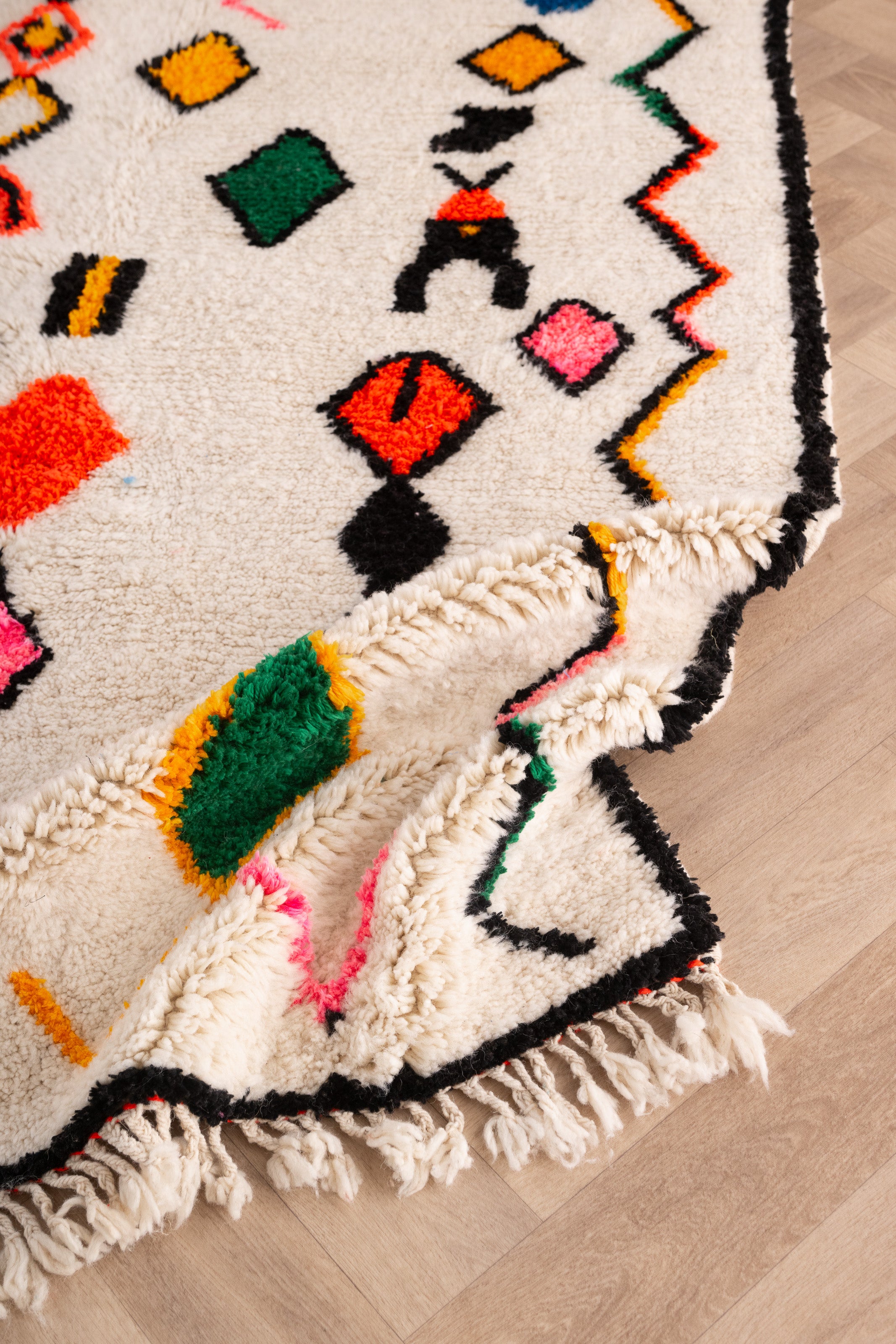 Colorful Berber rug 150 x 225 cm - n°1721