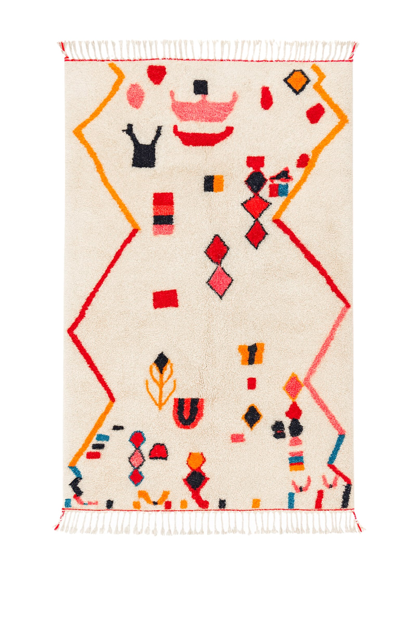 Tapis berbère coloré 149 x 261 cm - n°2421