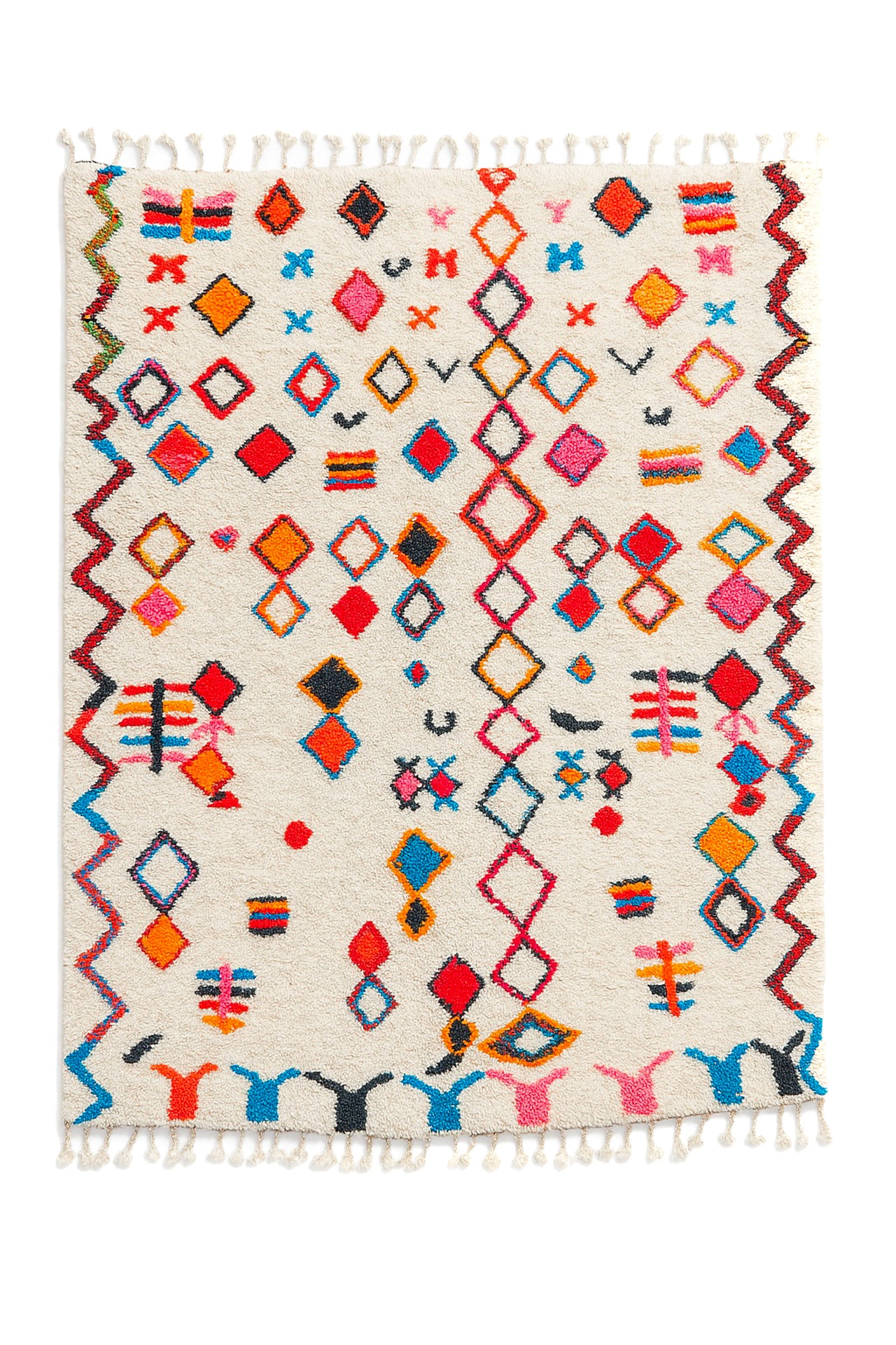 Colorful Berber rug 207 x 334 cm - n°2276