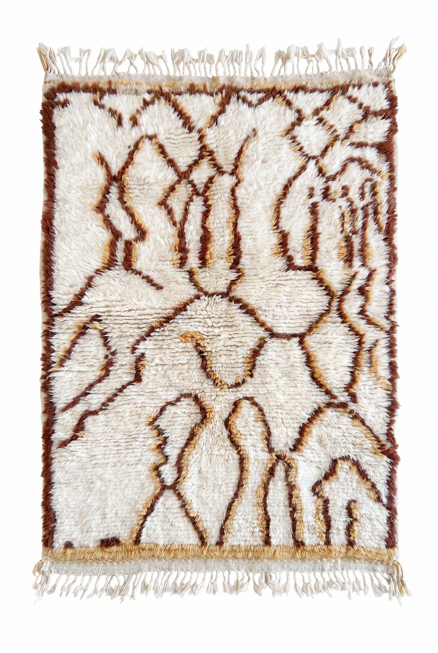 Tapis berbère coloré 106 x 166 cm - n°2286