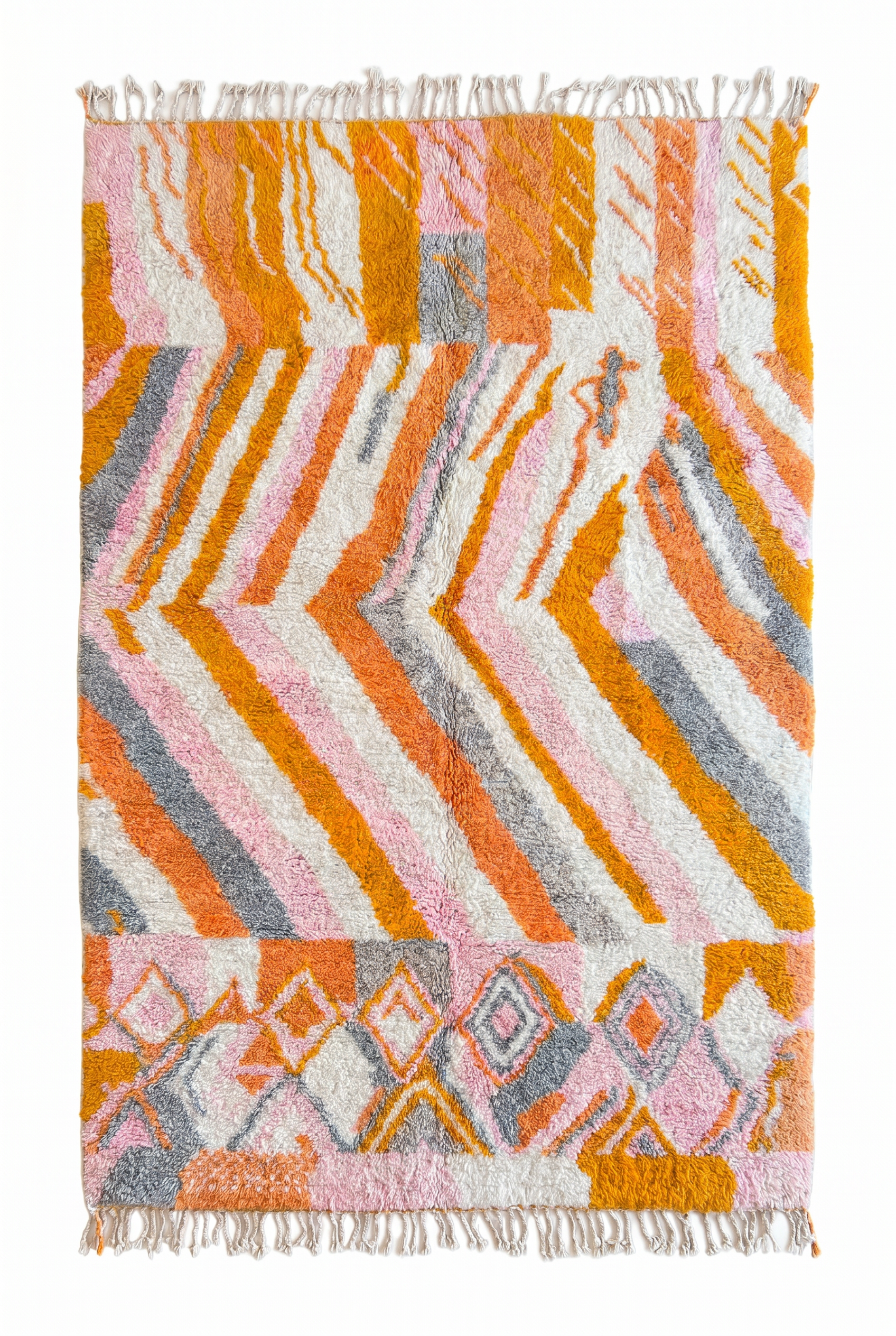 Tapis berbère coloré 155 x 286 cm - n°1909