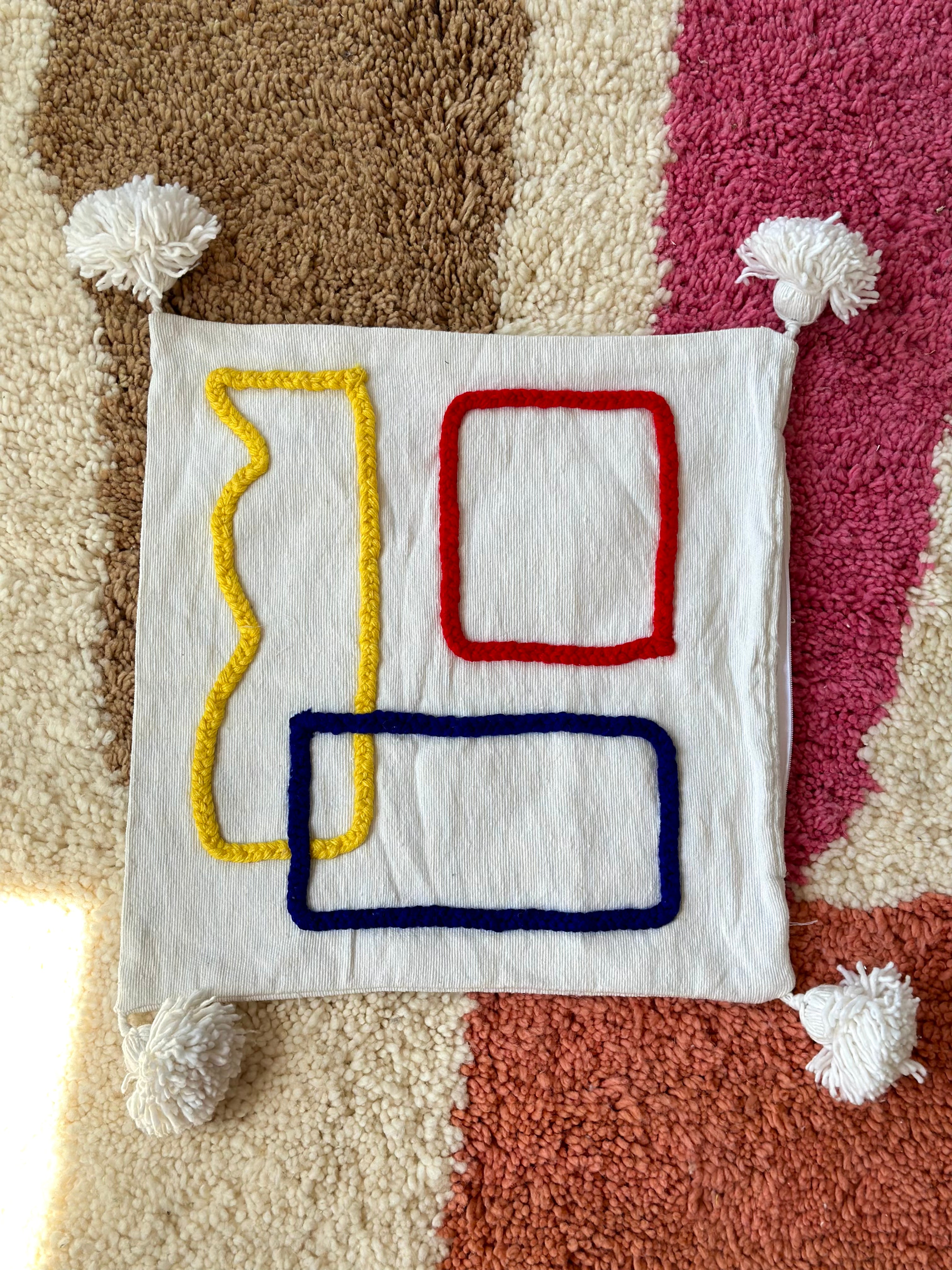 Coussin berbère 45 x 45 cm - 6 coloris