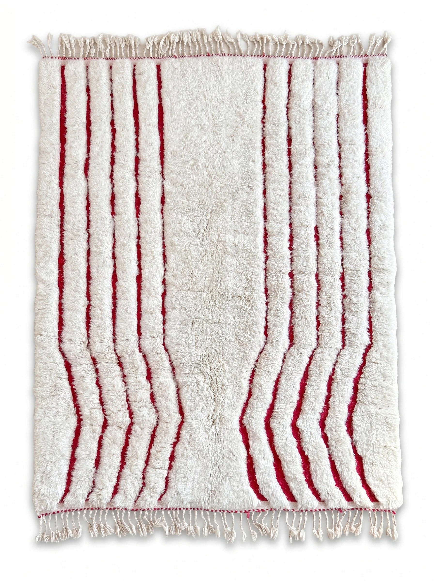 Tapis Beni Ouarain 210 x 320 cm, tapis berbère fait main en laine | Tamazi