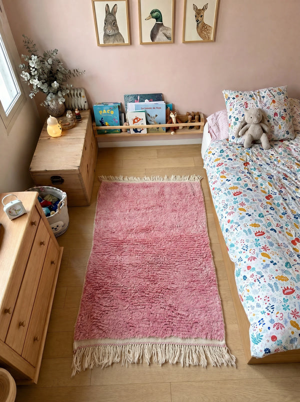 Tapis berbère coloré 104 x 157 cm - n°2633