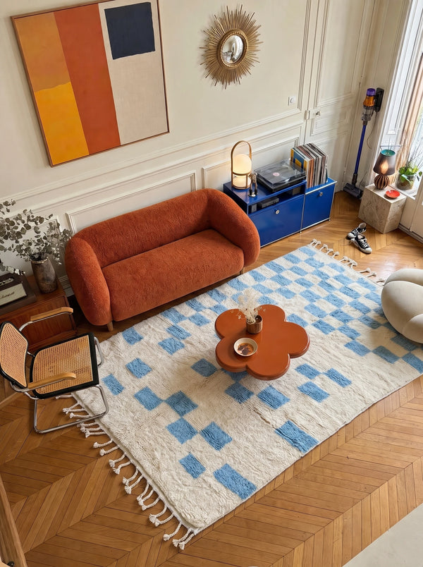Tapis berbère coloré 149 x 286 cm - n°2645
