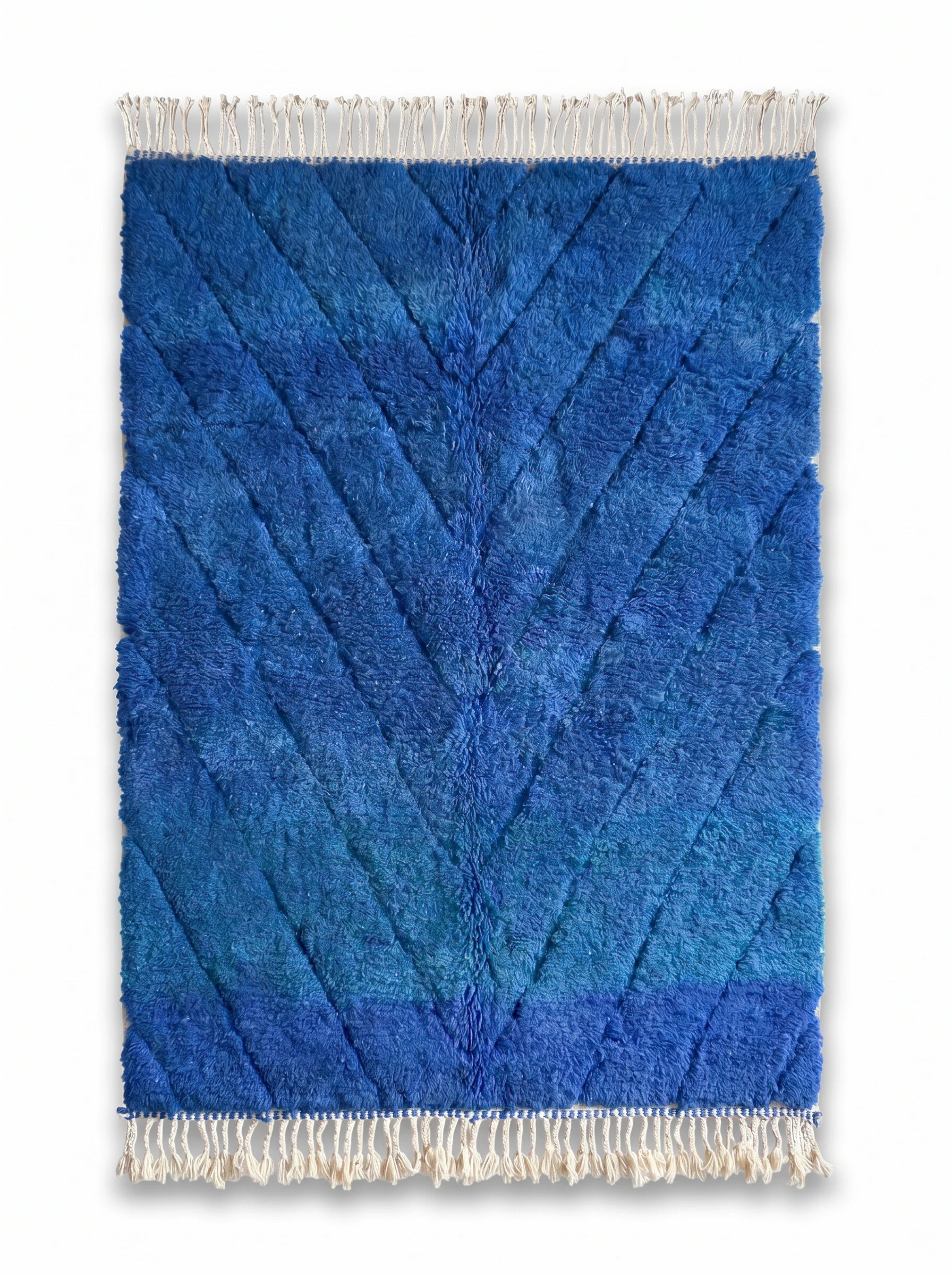 Tapis Berbère Coloré 150 x 266 cm, fait main en laine | Tamazi