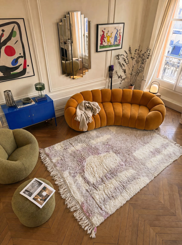 Tapis berbère coloré 154 x 255 cm - n°2638