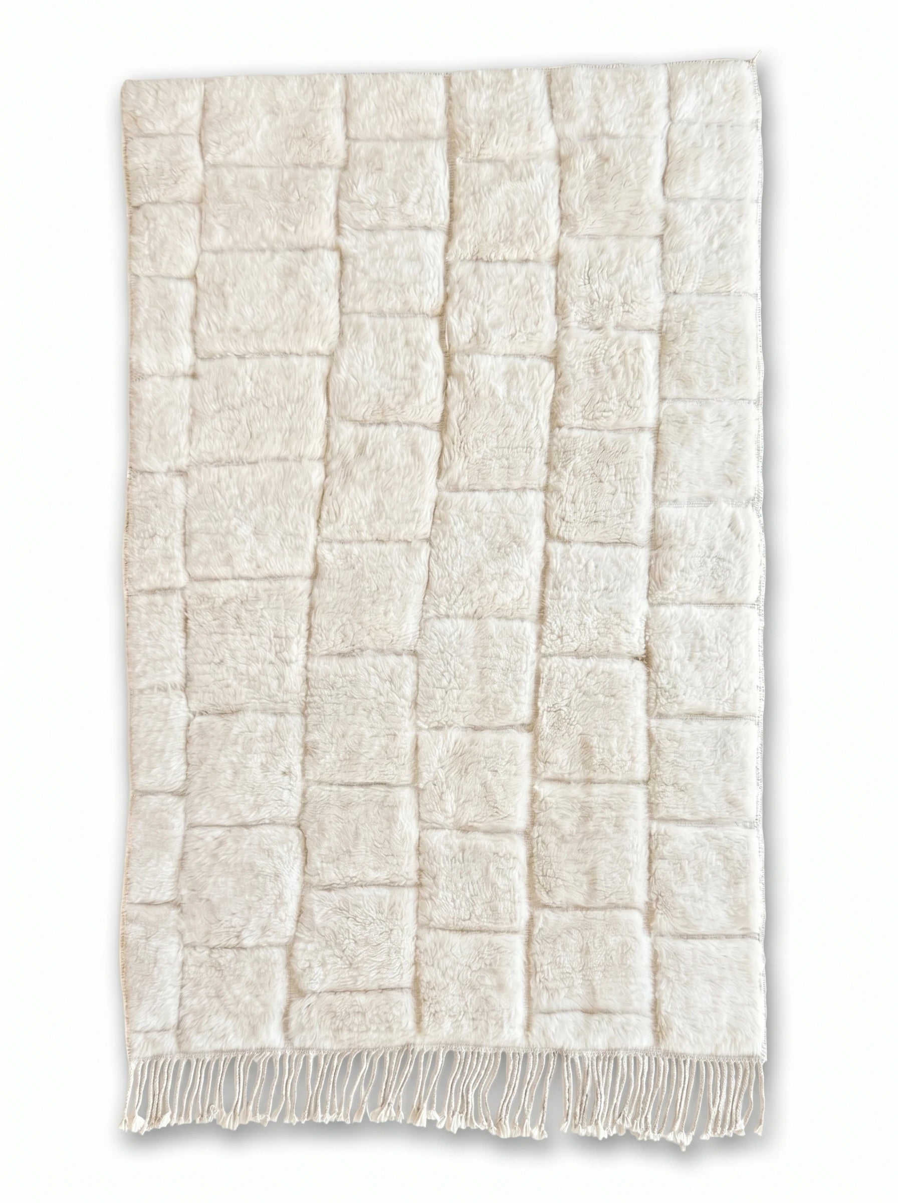 Tapis M'rirt 151 x 264 cm, tapis berbère fait main en laine | Tamazi