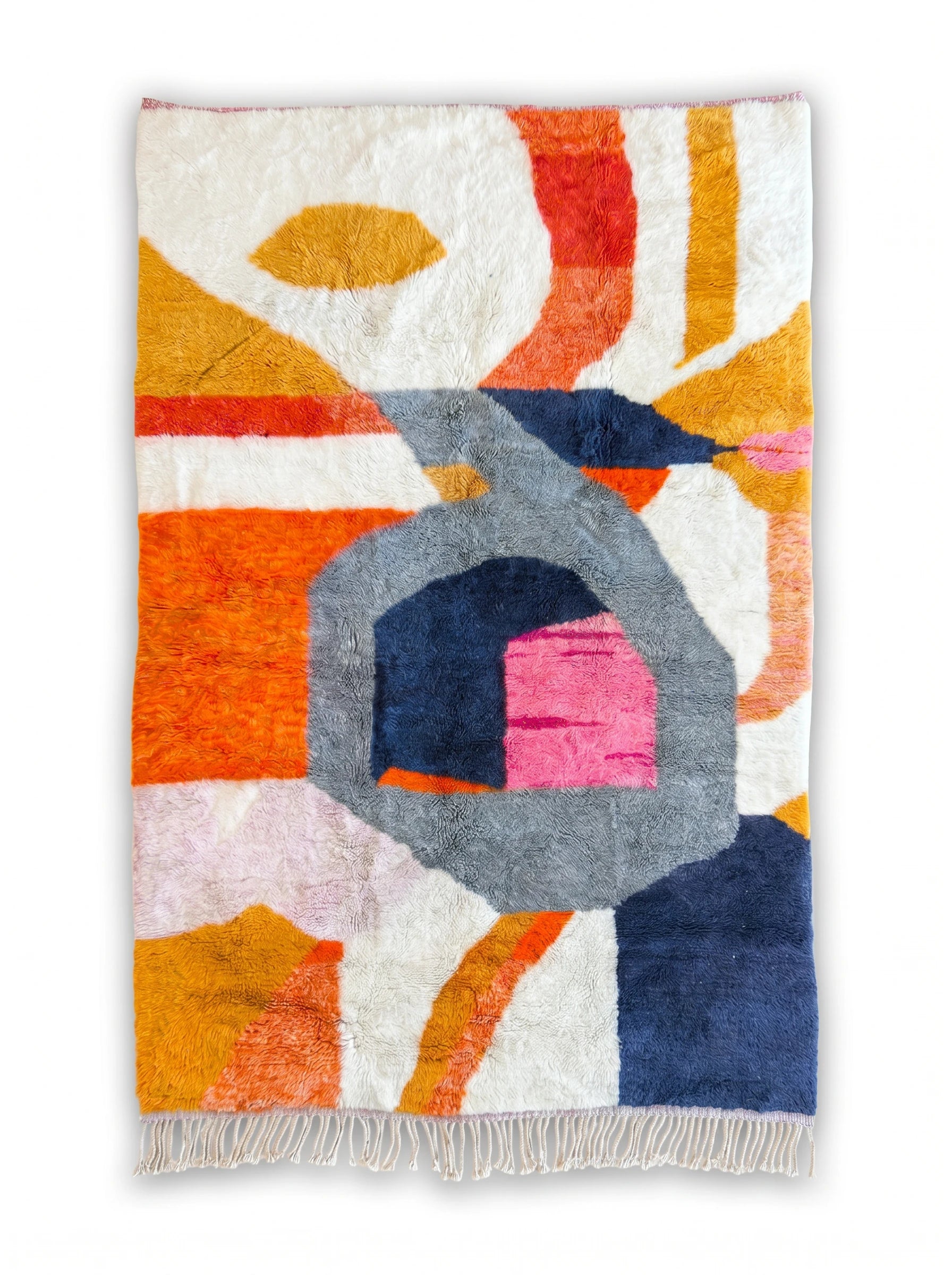 Tapis M'rirt 199 x 323 cm, tapis berbère fait main en laine | Tamazi