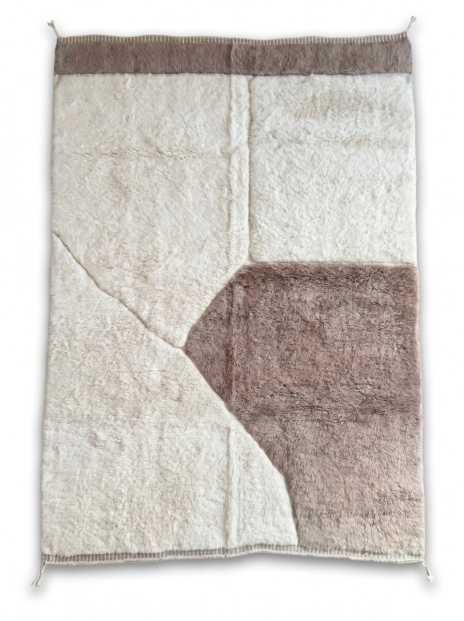 Tapis M'rirt 204 x 296 cm, tapis berbère fait main en laine | Tamazi