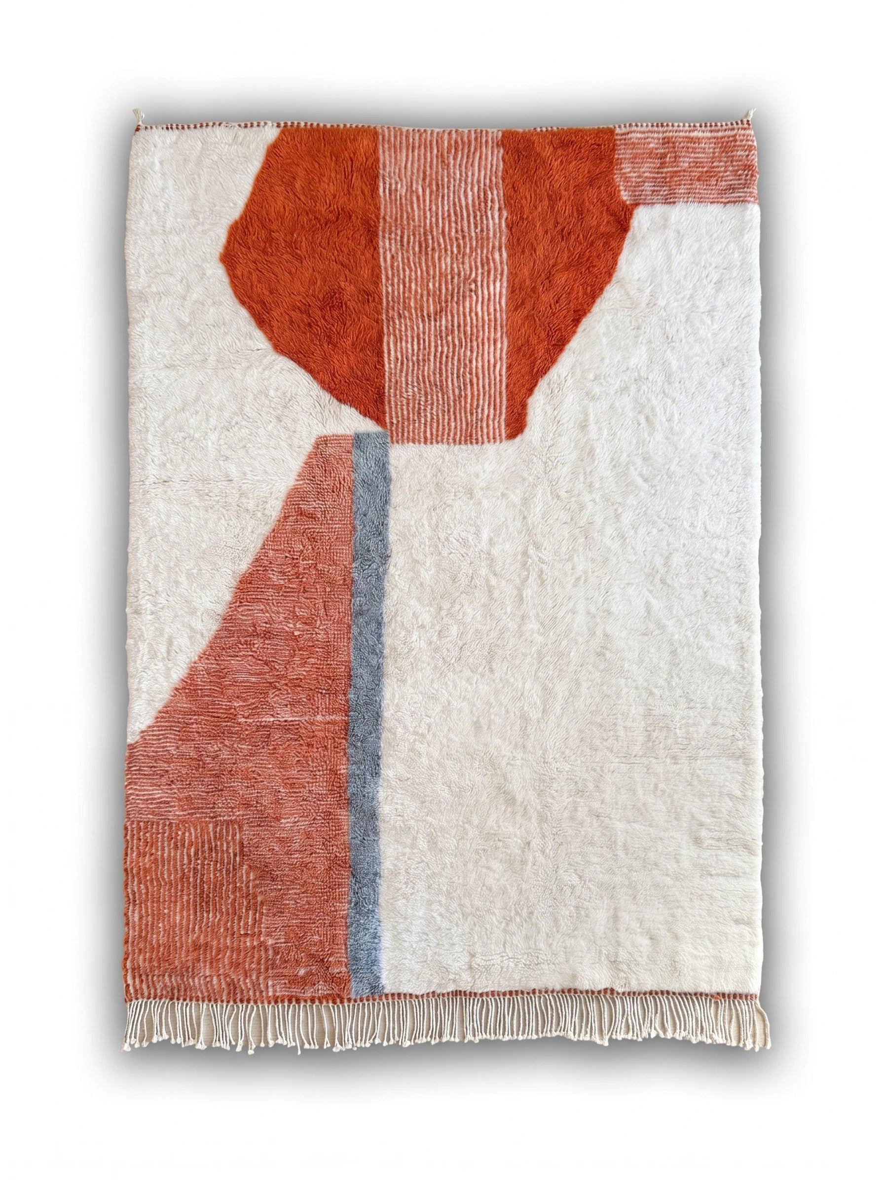 Tapis M'rirt 205 x 300 cm, tapis berbère fait main en laine | Tamazi