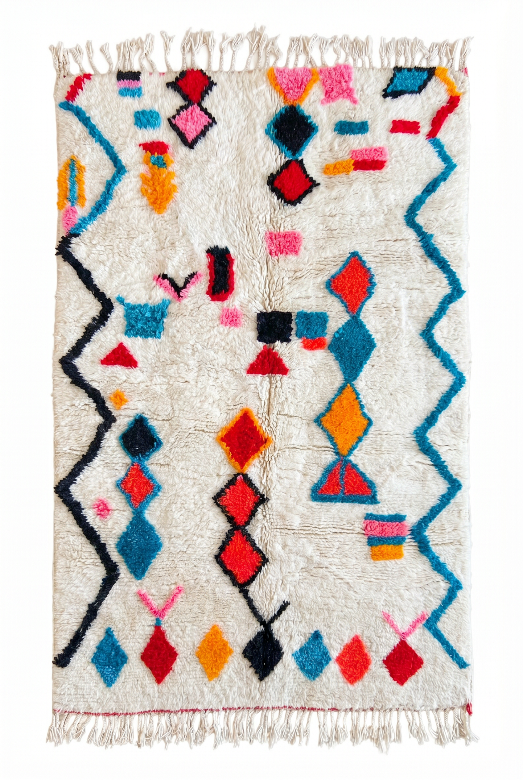 Tapis berbère coloré 137 x 250 cm - n°2566